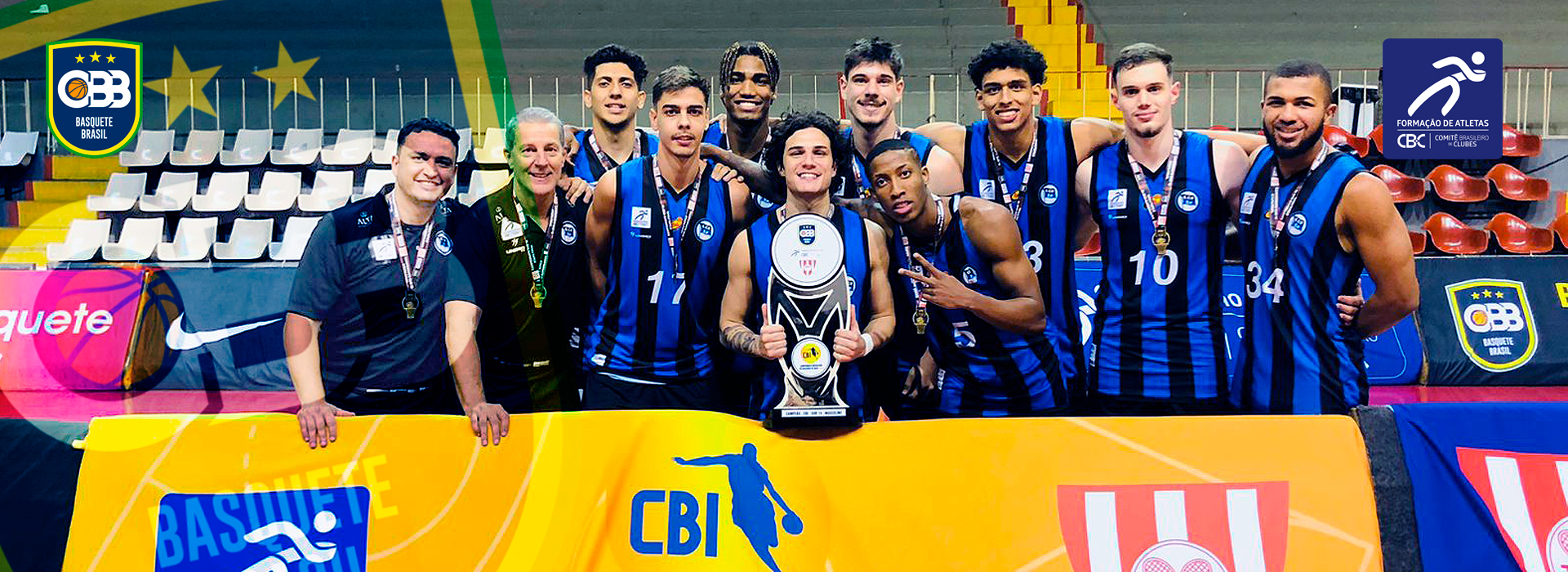 🏀 O time sub-19 de basquete - Prefeitura Várzea Paulista
