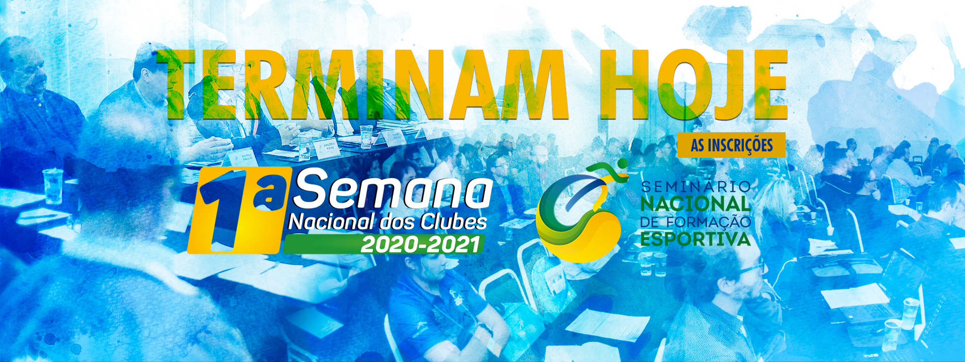 Último dia para as inscrições do VII Seminário Nacional de Formação Esportiva