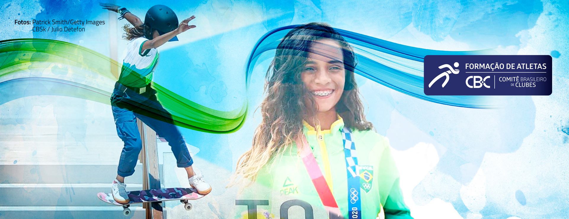 Rayssa Leal, atleta mais jovem da delegação brasileira, com 13 anos, conquista medalha de prata para o Brasil no Skate Street nos Jogos Olímpicos de Tóquio