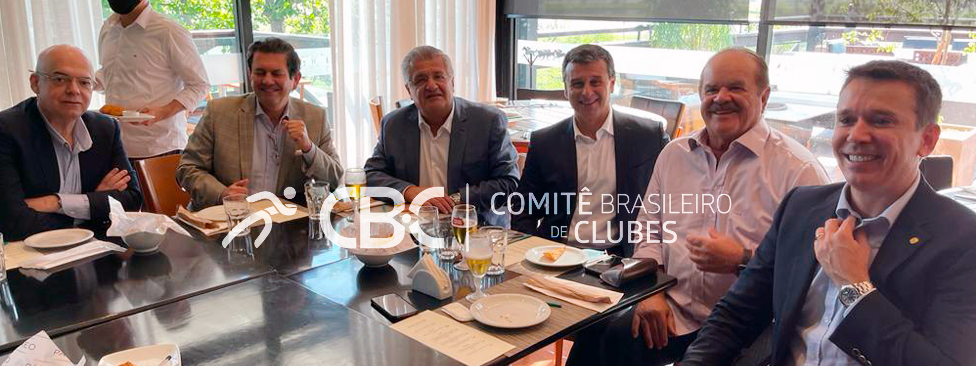 Paulo Maciel, Presidente do CBC, é convidado para almoço no Jockey Club do Rio de Janeiro, com Deputados e Presidentes de Clubes