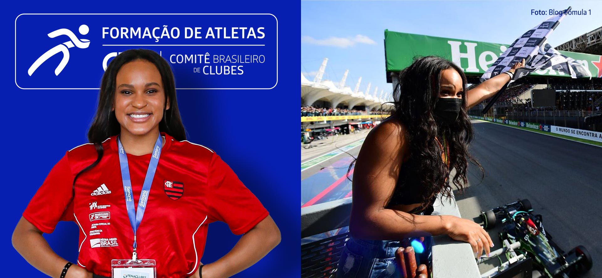 Atleta do Clube de Regatas Flamengo-RJ, Rebeca Andrade, é sucesso também fora das competições