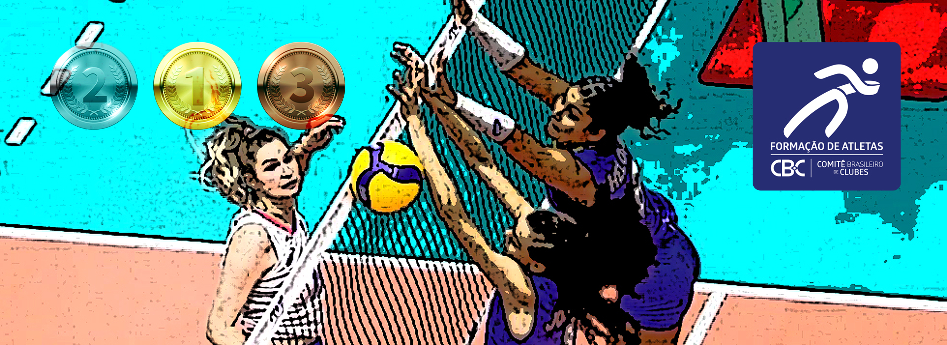 Duelo de cariocas na grande final do CBI de Voleibol Feminino Sub-18