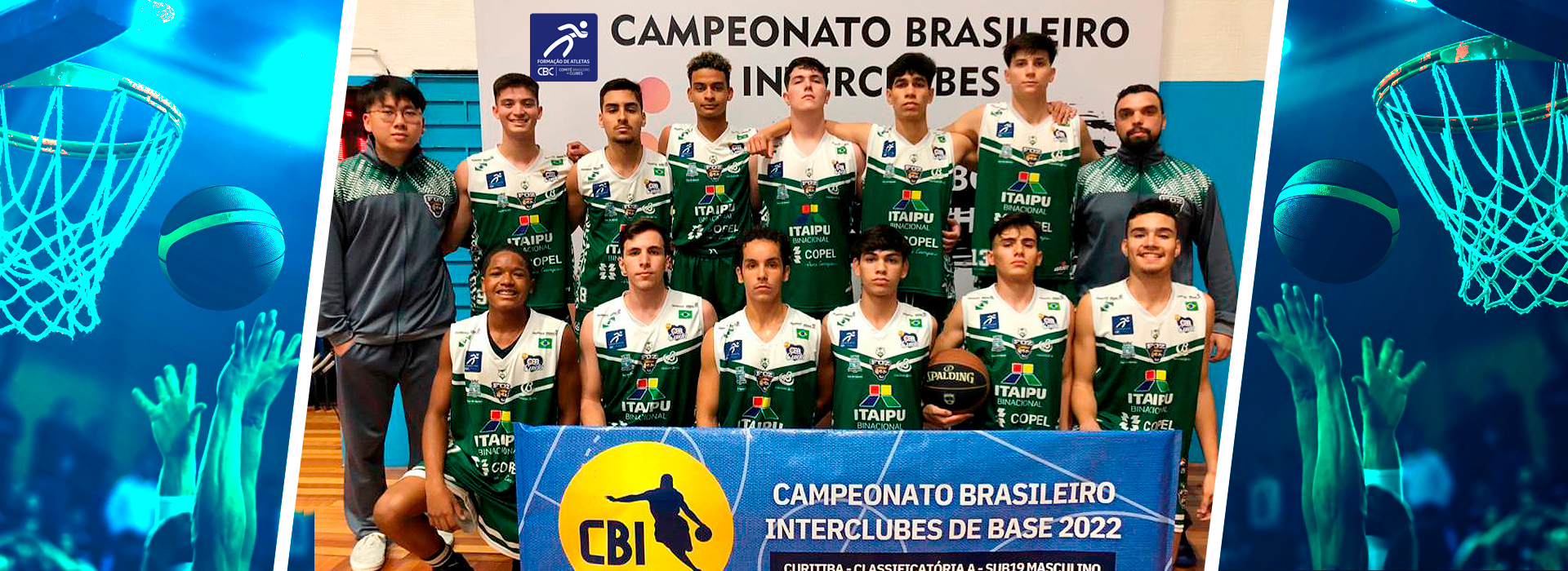 Associação de Basquete de Foz do Iguaçu-PR vence o CBI® de Basquetebol Sub 19 Masculino - Classificatória A