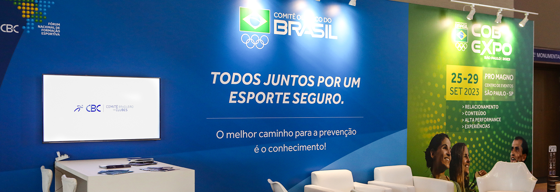 Com palestras e presença de atletas do Time Brasil, COB participa do Fórum Nacional de Formação Esportiva