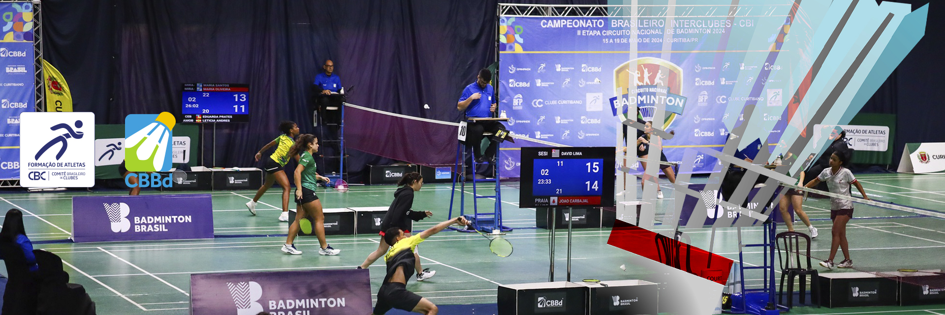 Festival de Badminton em Curitiba/PR: Atletas Olímpicos e Jovens Promessas competem na 2ª Etapa do CBI® 