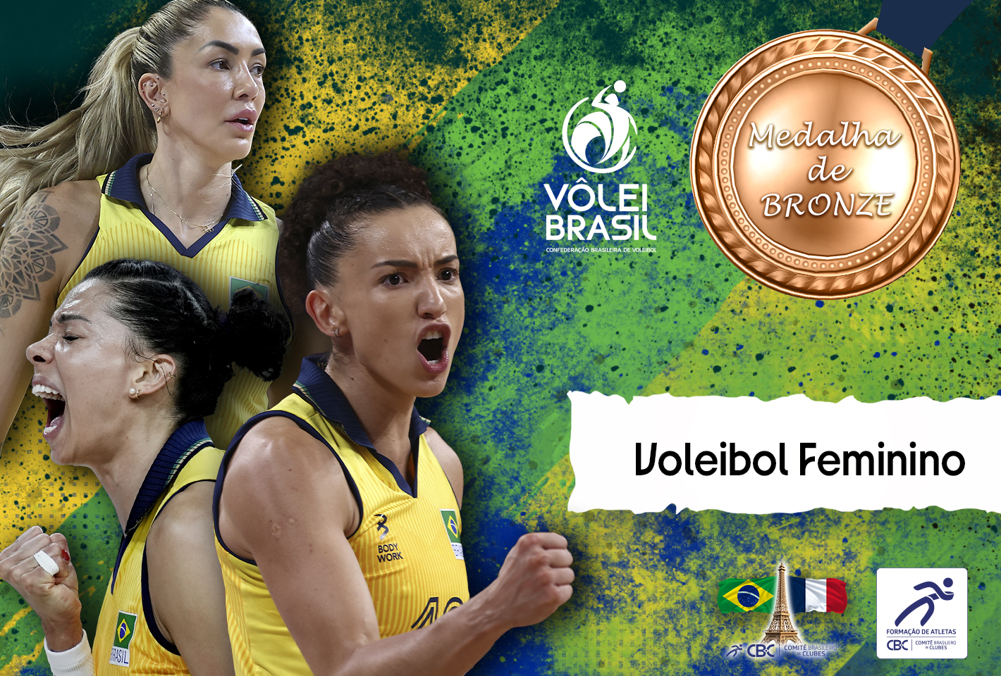 Brasil Conquista Medalha De Bronze No Voleibol Feminino Nos Jogos Olímpicos De Paris 2024 7615