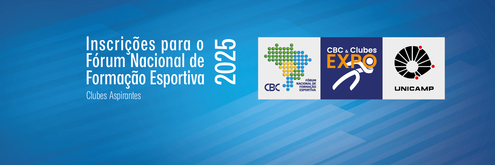 Atenção ASPIRANTES: Restam 4 dias para inscrições no Fórum Nacional de Formação Esportiva 2025!