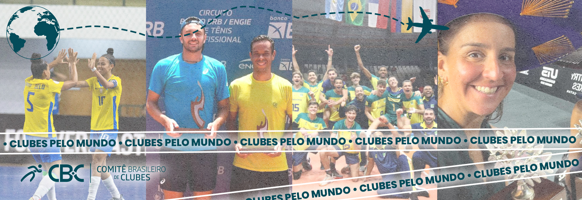 Clubes pelo Mundo: Atletas de Clubes brasileiros conquistam pódios e títulos ao redor do mundo