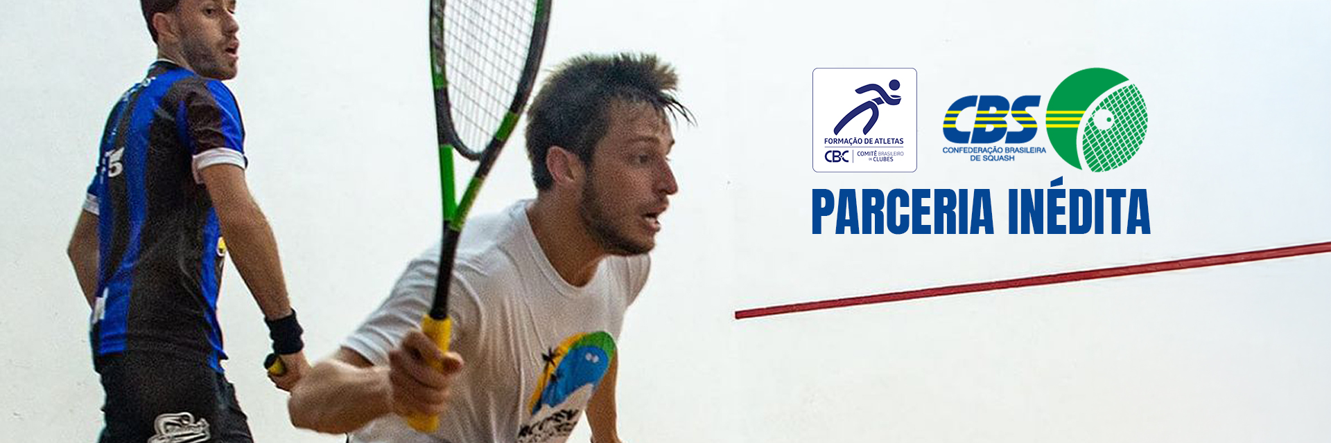 Novo impulso ao Squash: Parceria inédita entre CBC e CBS fortalece a modalidade no Brasil 