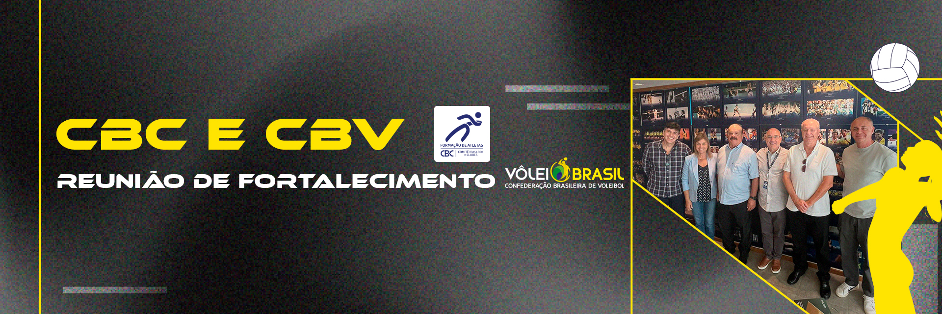  CBC e CBV realizam reunião de alinhamento para fortalecimento do voleibol e do vôlei de praia 