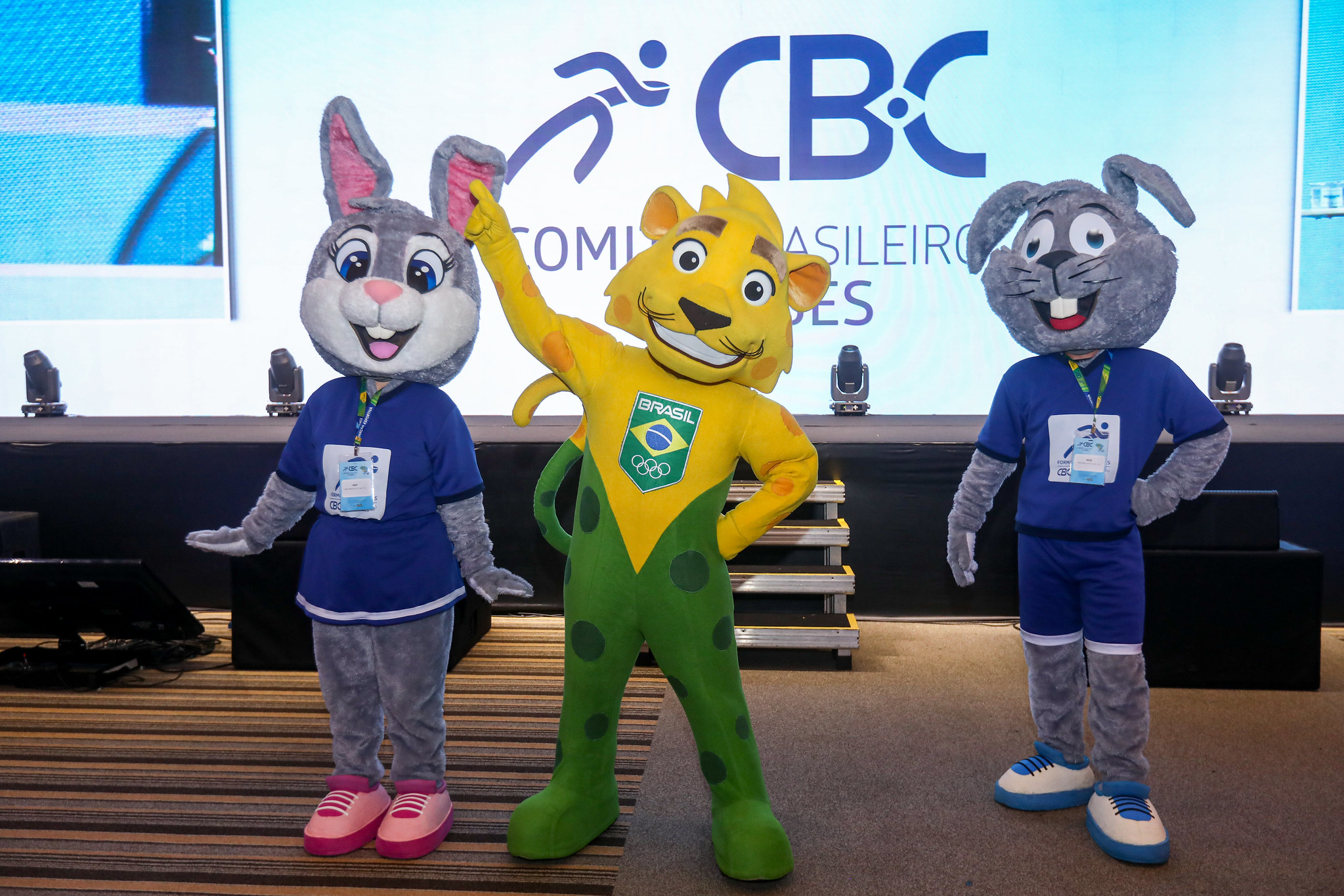 Mascotes CBC e COB