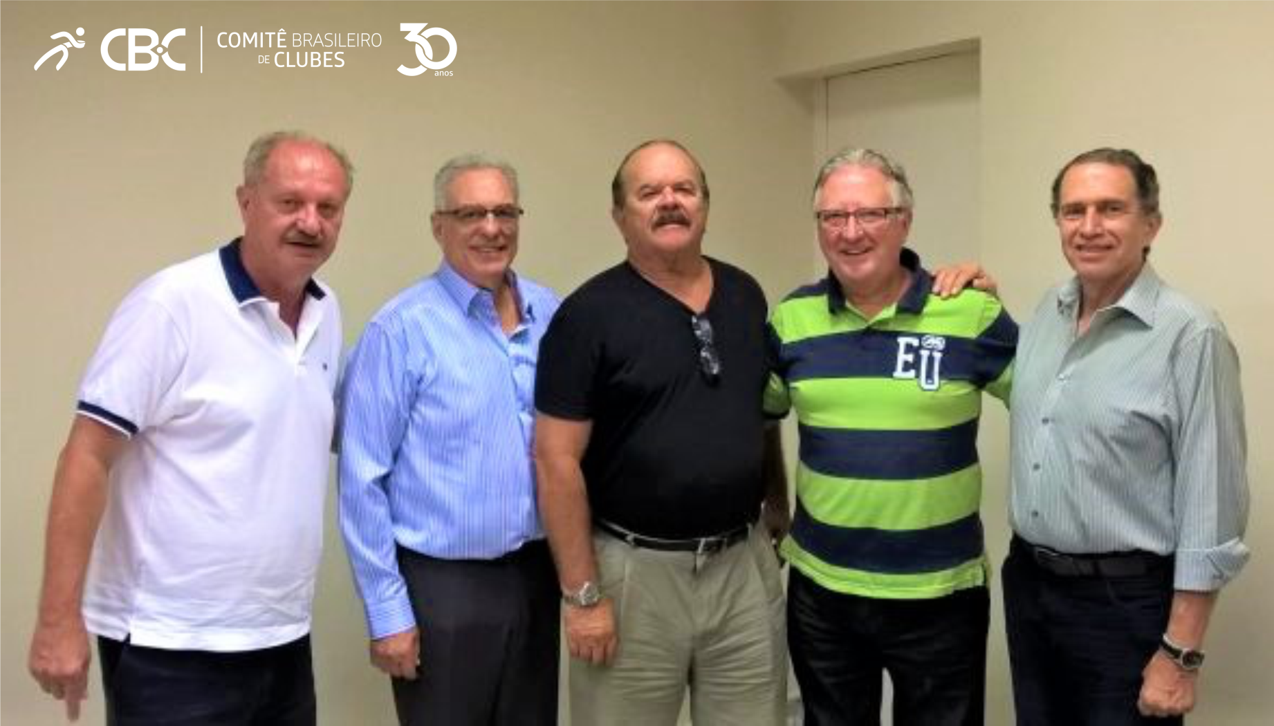 Arialdo Boscolo, Dr. Fernando Cruz, Paulo Maciel, Jair Pereira e José Wilson de Souza